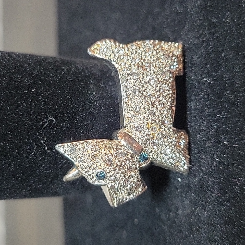 Scotty Dog Lapel or Scarf Pin